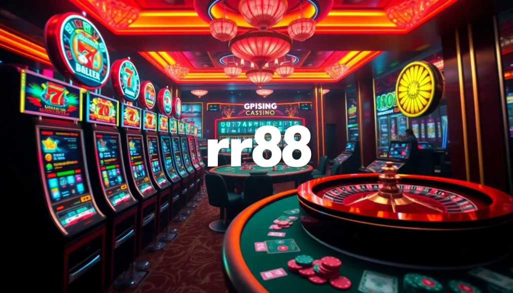 Experience the thrill of winning at RR88 đăng nhập with dazzling slot machines and engaging games in a lively casino atmosphere.